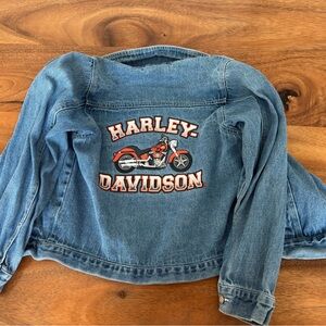 Kids Harley-Davidson Jean Jacket size 8/10